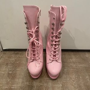 6 inch pleasers flamingo